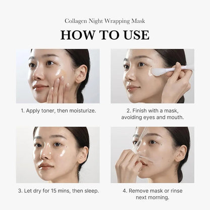 Medicube - Collagen Night Wrapping Mask Small ( Korean IMPORTED )