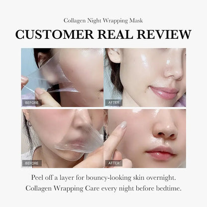 Medicube - Collagen Night Wrapping Mask Small ( Korean IMPORTED )