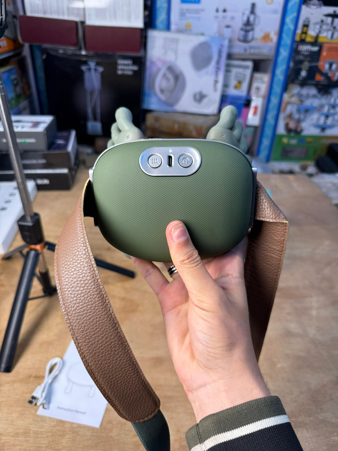 Wireless Heated Shiatsu Neck & Shoulder Massager